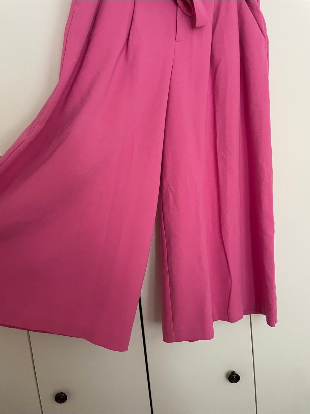 Anthropologie Maeve Tie-Waist Culottes Pants size 10 - Picture 3 of 11